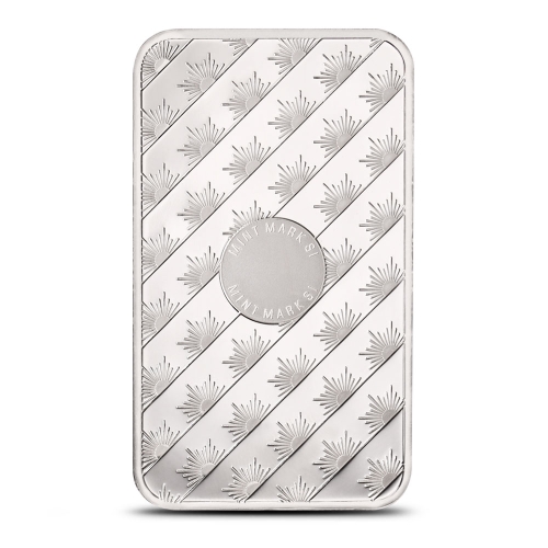 Sunshine Silver Bar 5 oz Back